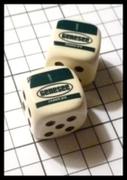 Dice : Dice - My Designs - Beer Genesee Cream Ale Pair - Sept 2012